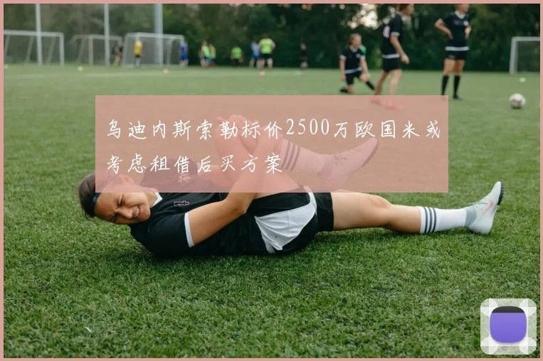 乌迪内斯索勒标价2500万欧国米或考虑租借后买方案